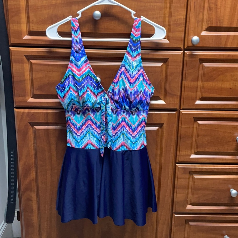 Large swim dress